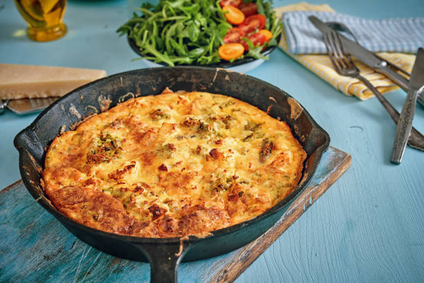 Artichoke pie from Tinos Island